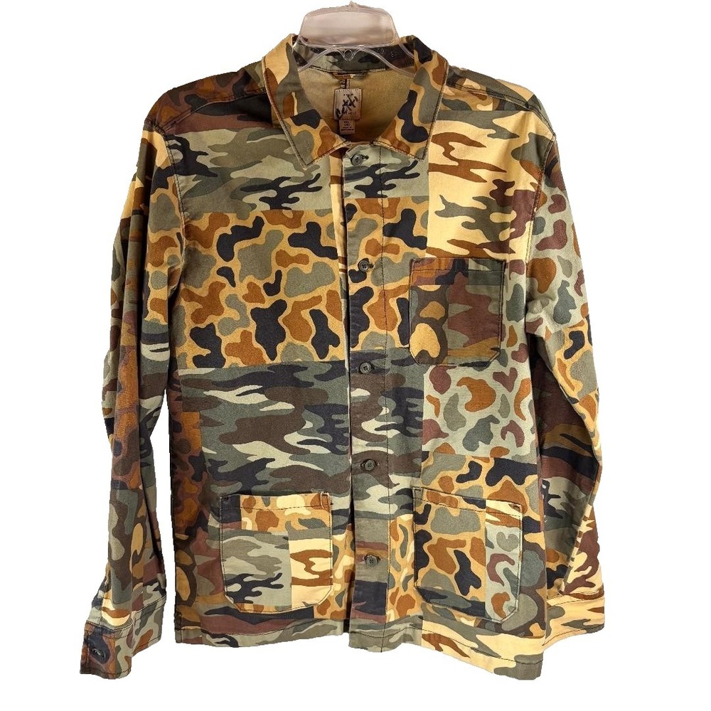 Free Assembly Camouflage Buttonup Long Sleeve Shirt Women's Size‎ XXL(18)